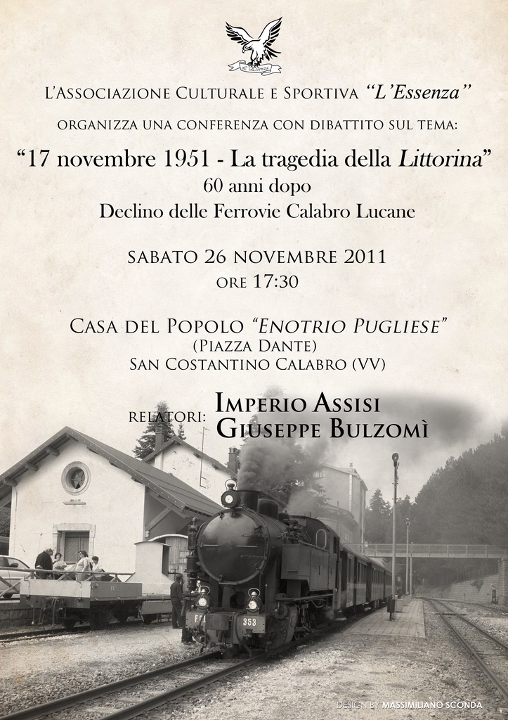 17 novembre 1951 – La tragedia della Littorina