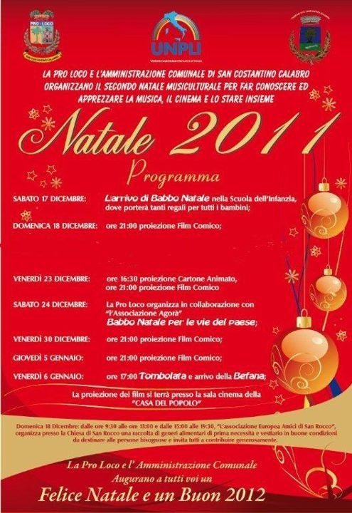 Natale sancostantinese 2011