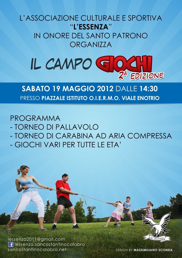Seconda edizione del Campo Giochi