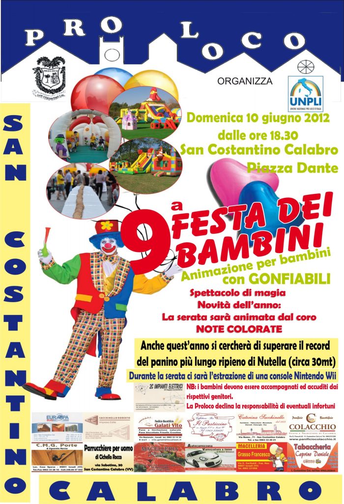 IX Festa dei Bambini