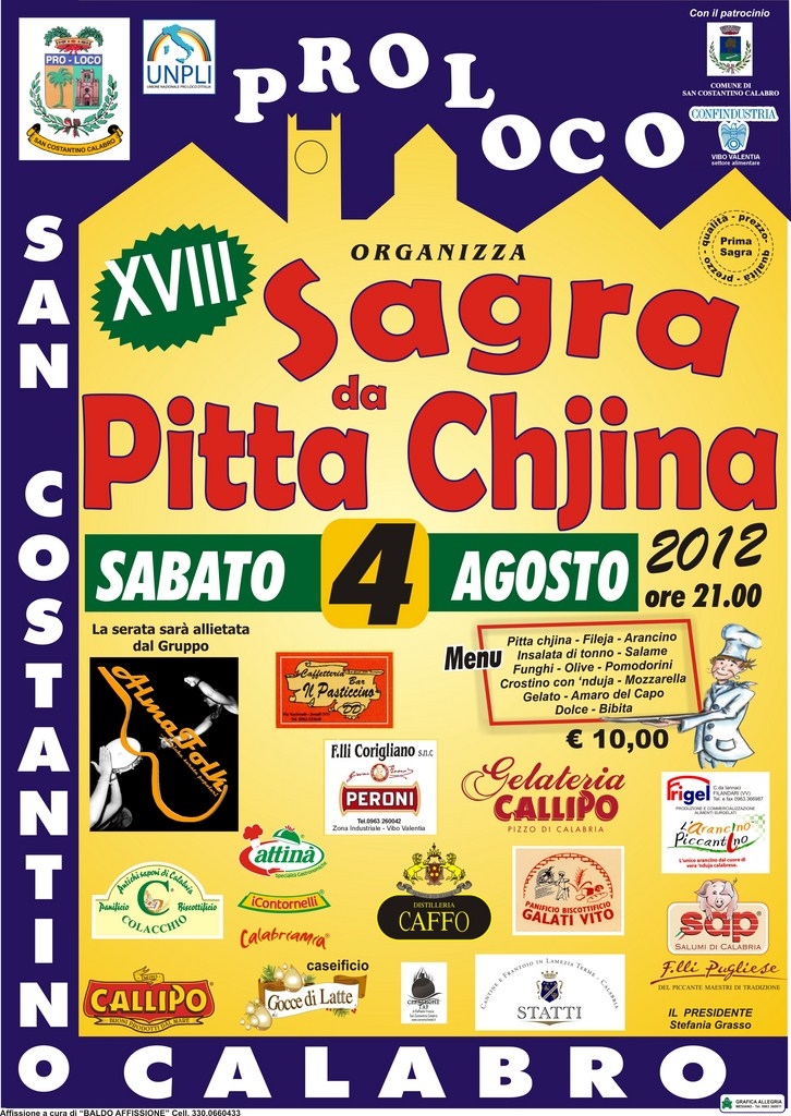 XVIII Sagra da Pitta Chjina