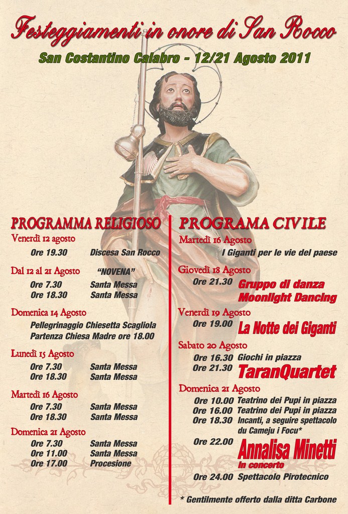 Festa San Rocco 2011